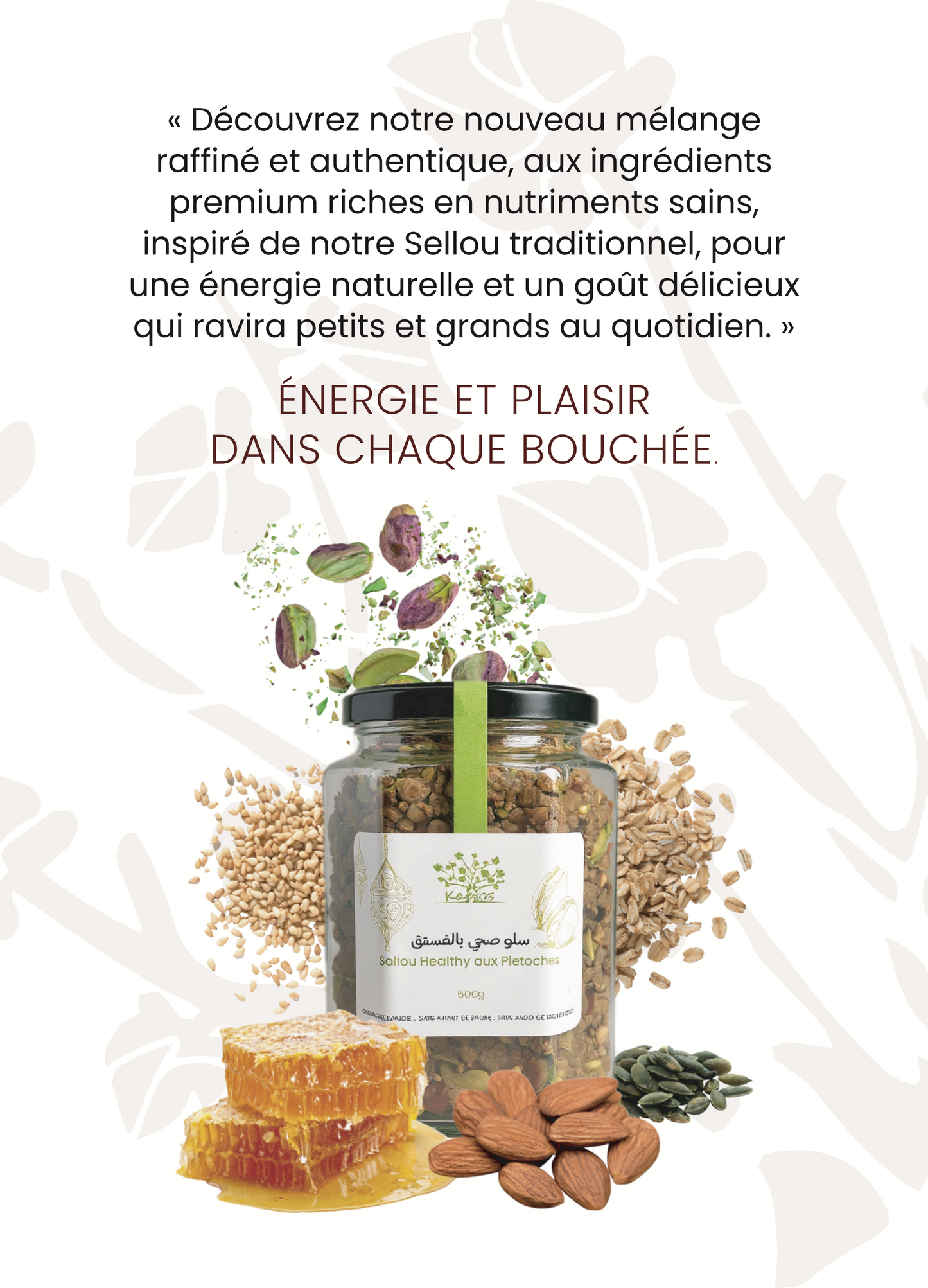 Mélange Healthy aux Pistaches