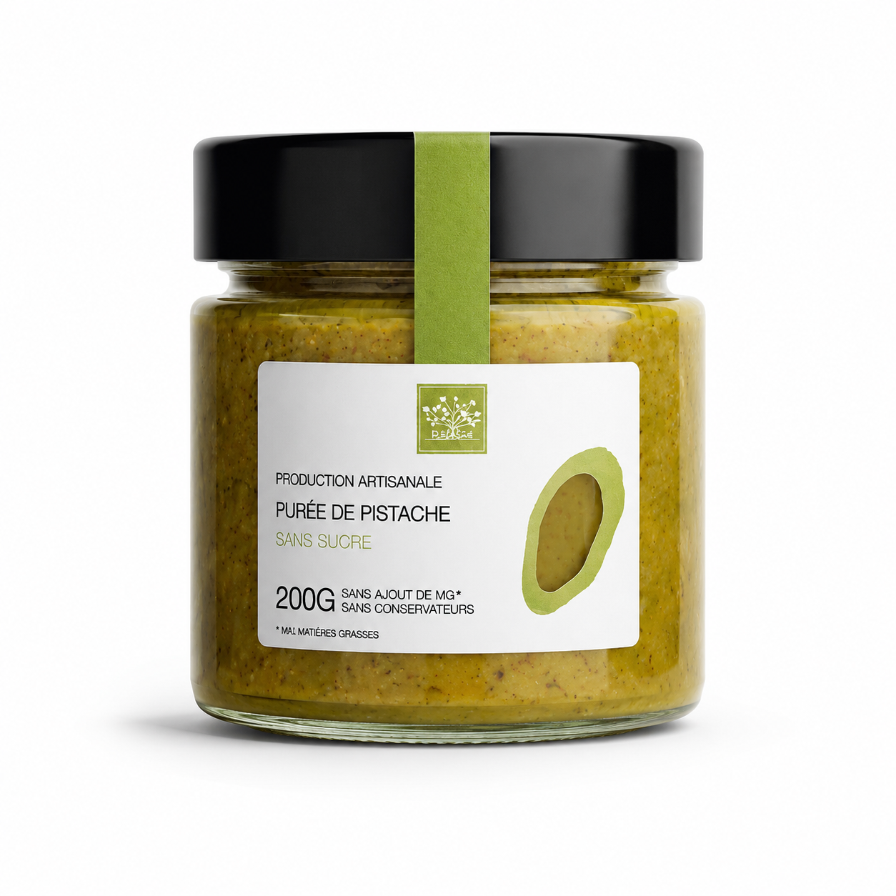 Purée de Pistache 100% Naturelle Sans Sucre | Riche en Protéines